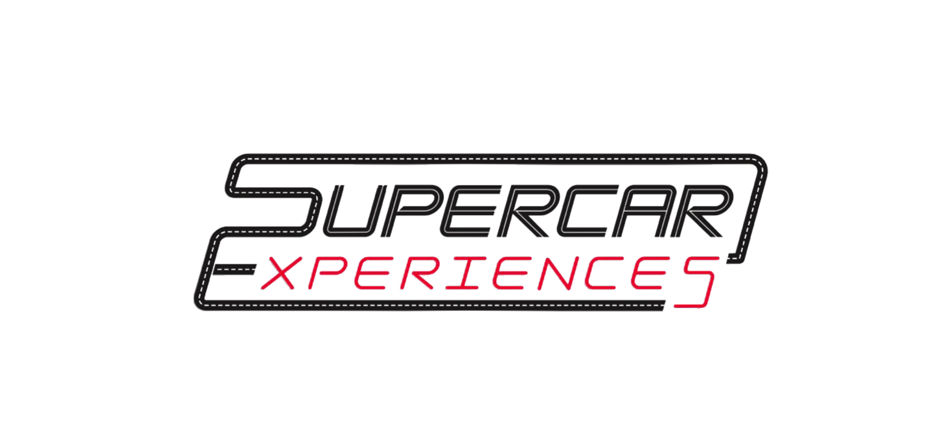 cropped Supercar Logo with white spray paint